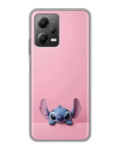 Чехол для Xiaomi POCO X5 (5G) с картинкой «Stitch выглядывает»
