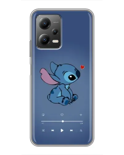 Чехол для Xiaomi POCO X5 (5G) с картинкой «Музыкальный Stitch»
