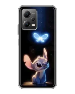 Чехол для Xiaomi POCO X5 (5G) с картинкой «Сияющий Стич»