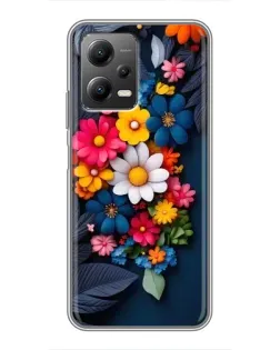 Чохол для Xiaomi POCO X5 (5G) з картинкою «Квіткова феєрія» Чохол для Xiaomi POCO X5 (5G) з картинкою «Квіткова феєрія»
