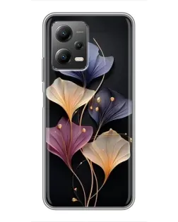 Чохол для Xiaomi POCO X5 (5G) з картинкою «Лілові квіти грації» Чохол для Xiaomi POCO X5 (5G) з картинкою «Лілові квіти грації»