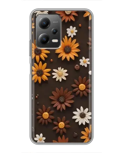 Чохол для Xiaomi POCO X5 (5G) з картинкою «Візерунок з маленьких соняшників» Чохол для Xiaomi POCO X5 (5G) з картинкою «Візерунок з маленьких соняшників»