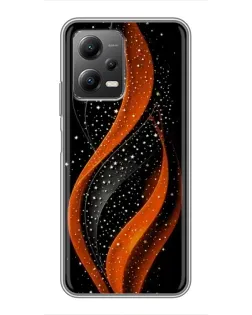 Чехол для Xiaomi POCO X5 (5G) с картинкой «Огненная звездная волна»