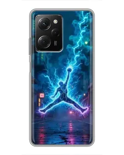 Чехол для Xiaomi POCO X5 Pro (5G) с картинкой «Jordan Gold Jumpman» Чехол для Xiaomi POCO X5 Pro (5G) с картинкой «Jordan Gold Jumpman»