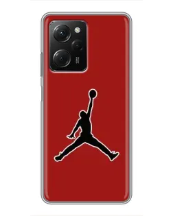 Чехол для Xiaomi POCO X5 Pro (5G) с картинкой «Jordan Red Back» Чехол для Xiaomi POCO X5 Pro (5G) с картинкой «Jordan Red Back»