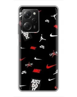 Чехол для Xiaomi POCO X5 Pro (5G) с картинкой «Nike Mix Pattern» Чехол для Xiaomi POCO X5 Pro (5G) с картинкой «Nike Mix Pattern»
