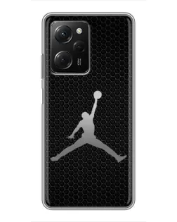 Чехол для Xiaomi POCO X5 Pro (5G) с картинкой «Jordan Dark Carbon» Чехол для Xiaomi POCO X5 Pro (5G) с картинкой «Jordan Dark Carbon»