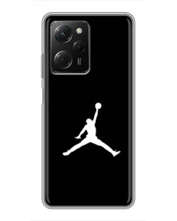 Чехол для Xiaomi POCO X5 Pro (5G) с картинкой «Jordan Silhouette» Чехол для Xiaomi POCO X5 Pro (5G) с картинкой «Jordan Silhouette»