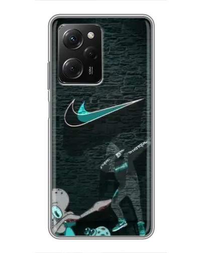 Чехол для Xiaomi POCO X5 Pro (5G) с картинкой «Спортивный арт Nike»