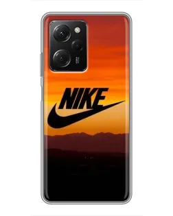Чехол для Xiaomi POCO X5 Pro (5G) с картинкой «Nike — вечерний горизонт» Чехол для Xiaomi POCO X5 Pro (5G) с картинкой «Nike — вечерний горизонт»