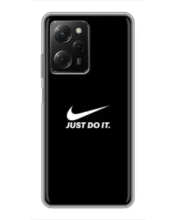 Чехол для Xiaomi POCO X5 Pro (5G) с картинкой «Минимализм от Nike» Чехол для Xiaomi POCO X5 Pro (5G) с картинкой «Минимализм от Nike»