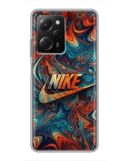 Чехол для Xiaomi POCO X5 Pro (5G) с картинкой «Nike в абстракции» Чехол для Xiaomi POCO X5 Pro (5G) с картинкой «Nike в абстракции»