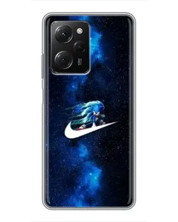 Чехол для Xiaomi POCO X5 Pro (5G) с картинкой «Звездный путь Nike» Чехол для Xiaomi POCO X5 Pro (5G) с картинкой «Звездный путь Nike»