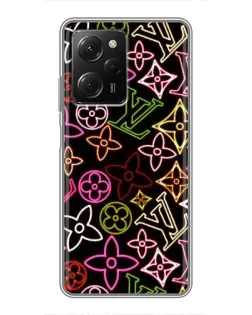 Чохол для Xiaomi POCO X5 Pro (5G) з картинкою «Неоновий мікс Nike»