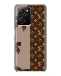 Чехол для Xiaomi POCO X5 Pro (5G) с картинкой «Louis Vuitton — банты»