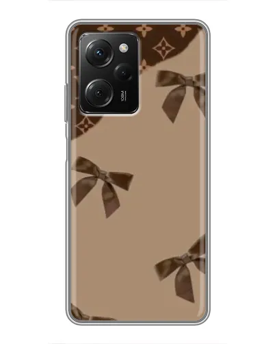 Чехол для Xiaomi POCO X5 Pro (5G) с картинкой «LV — кофейный атлас» Чехол для Xiaomi POCO X5 Pro (5G) с картинкой «LV — кофейный атлас»