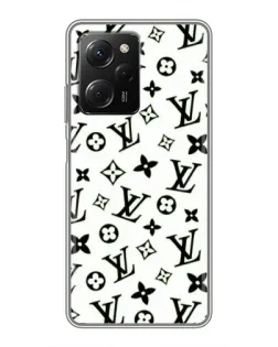 Чехол для Xiaomi POCO X5 Pro (5G) с картинкой «Монохромный хаос LV»