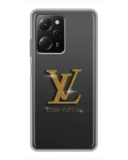 Чехол для Xiaomi POCO X5 Pro (5G) с картинкой «Градиент Louis Vuitton»
