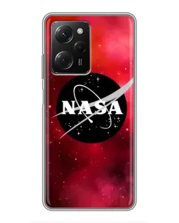 Чехол для Xiaomi POCO X5 Pro (5G) с картинкой «NASA — красная туманность»