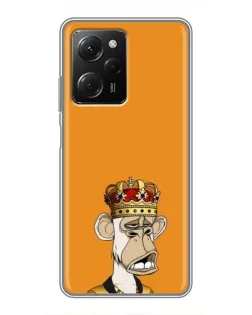 Чехол для Xiaomi POCO X5 Pro (5G) с картинкой «Золотая обезьяна Bored Ape»