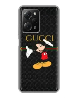 Чехол для Xiaomi POCO X5 Pro (5G) с картинкой «Микки Маус Gucci» Чехол для Xiaomi POCO X5 Pro (5G) с картинкой «Микки Маус Gucci»