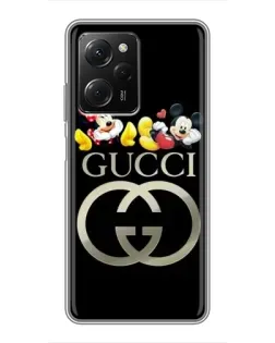 Чехол для Xiaomi POCO X5 Pro (5G) с картинкой «Gucci — герои Disney» Чехол для Xiaomi POCO X5 Pro (5G) с картинкой «Gucci — герои Disney»