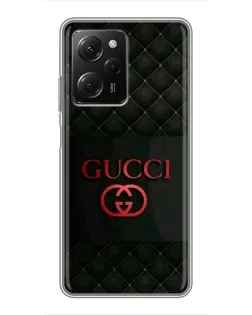 Чехол для Xiaomi POCO X5 Pro (5G) с картинкой «Gucci — стеганый черный» Чехол для Xiaomi POCO X5 Pro (5G) с картинкой «Gucci — стеганый черный»