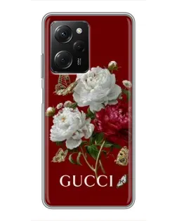 Чехол для Xiaomi POCO X5 Pro (5G) с картинкой «Gucci — сад» Чехол для Xiaomi POCO X5 Pro (5G) с картинкой «Gucci — сад»