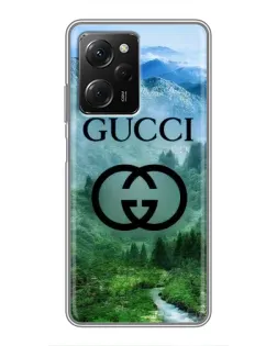 Чехол для Xiaomi POCO X5 Pro (5G) с картинкой «Gucci — горный пейзаж» Чехол для Xiaomi POCO X5 Pro (5G) с картинкой «Gucci — горный пейзаж»