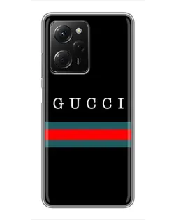 Чехол для Xiaomi POCO X5 Pro (5G) с картинкой «Gucci — красный пояс» Чехол для Xiaomi POCO X5 Pro (5G) с картинкой «Gucci — красный пояс»