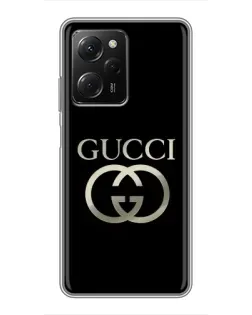 Чехол для Xiaomi POCO X5 Pro (5G) с картинкой «Gucci — золото на черном» Чехол для Xiaomi POCO X5 Pro (5G) с картинкой «Gucci — золото на черном»