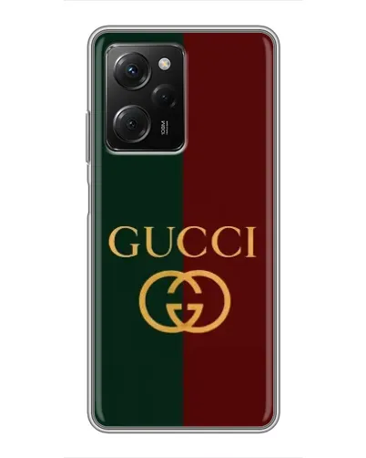 Чехол для Xiaomi POCO X5 Pro (5G) с картинкой «Gucci — темно-зеленый градиент» Чехол для Xiaomi POCO X5 Pro (5G) с картинкой «Gucci — темно-зеленый градиент»