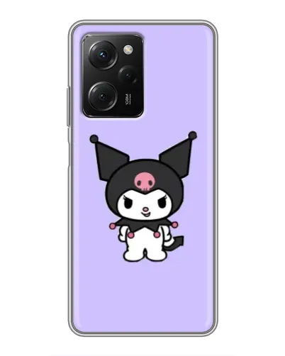 Чехол для Xiaomi POCO X5 Pro (5G) с картинкой «Kuromi — нежный фиолетовый» Чехол для Xiaomi POCO X5 Pro (5G) с картинкой «Kuromi — нежный фиолетовый»