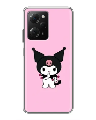Чехол для Xiaomi POCO X5 Pro (5G) с картинкой «Kuromi — розовая нежность» Чехол для Xiaomi POCO X5 Pro (5G) с картинкой «Kuromi — розовая нежность»