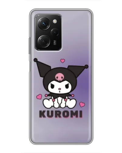 Чехол для Xiaomi POCO X5 Pro (5G) с картинкой «Kuromi — фиолетовый арт» Чехол для Xiaomi POCO X5 Pro (5G) с картинкой «Kuromi — фиолетовый арт»