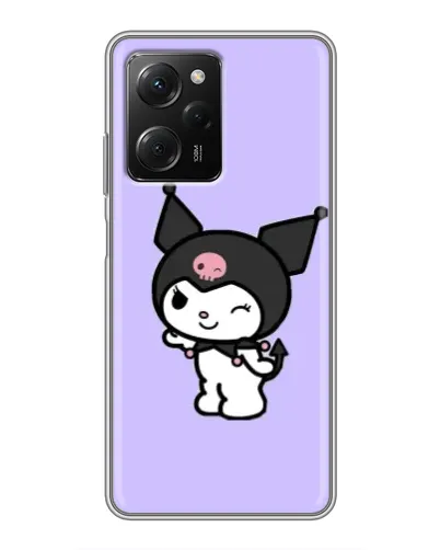 Чехол для Xiaomi POCO X5 Pro (5G) с картинкой «Классическая Kuromi» Чехол для Xiaomi POCO X5 Pro (5G) с картинкой «Классическая Kuromi»