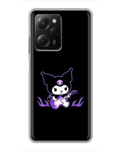 Чехол для Xiaomi POCO X5 Pro (5G) с картинкой «Электрическая Kuromi» Чехол для Xiaomi POCO X5 Pro (5G) с картинкой «Электрическая Kuromi»