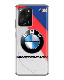 Чехол для Xiaomi POCO X5 Pro (5G) с картинкой «BMW Performance стиль»