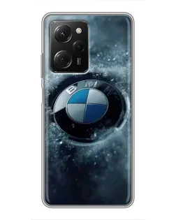 Чехол для Xiaomi POCO X5 Pro (5G) с картинкой «Логотип BMW — лед» Чехол для Xiaomi POCO X5 Pro (5G) с картинкой «Логотип BMW — лед»