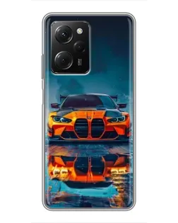 Чехол для Xiaomi POCO X5 Pro (5G) с картинкой «BMW — золотая эмблема» Чехол для Xiaomi POCO X5 Pro (5G) с картинкой «BMW — золотая эмблема»