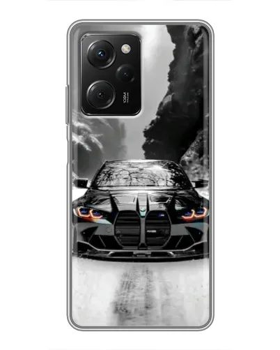 Чехол для Xiaomi POCO X5 Pro (5G) с картинкой «BMW — акварельный дрифт» Чехол для Xiaomi POCO X5 Pro (5G) с картинкой «BMW — акварельный дрифт»