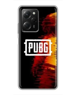 Чехол для Xiaomi POCO X5 Pro (5G) с картинкой «Яркий логотип PUBG» Чехол для Xiaomi POCO X5 Pro (5G) с картинкой «Яркий логотип PUBG»