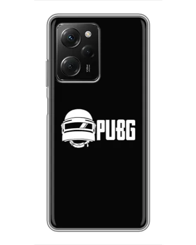 Чехол для Xiaomi POCO X5 Pro (5G) с картинкой «PUBG — классический лого» Чехол для Xiaomi POCO X5 Pro (5G) с картинкой «PUBG — классический лого»