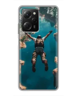 Чехол для Xiaomi POCO X5 Pro (5G) с картинкой «PUBG — свободное падение» Чехол для Xiaomi POCO X5 Pro (5G) с картинкой «PUBG — свободное падение»