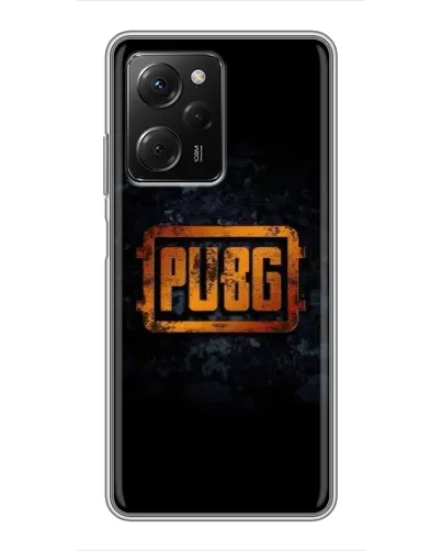 Чехол для Xiaomi POCO X5 Pro (5G) с картинкой «PUBG — золотой логотип» Чехол для Xiaomi POCO X5 Pro (5G) с картинкой «PUBG — золотой логотип»