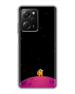 Чохол для Xiaomi POCO X5 Pro (5G) з картинкою «Самотній герой на планеті» Чохол для Xiaomi POCO X5 Pro (5G) з картинкою «Самотній герой на планеті»