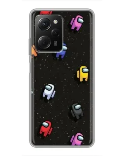 Чохол для Xiaomi POCO X5 Pro (5G) з картинкою «Космічний патерн Among Us» Чохол для Xiaomi POCO X5 Pro (5G) з картинкою «Космічний патерн Among Us»