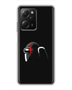 Чохол для Xiaomi POCO X5 Pro (5G) з картинкою «Among Us шолом» Чохол для Xiaomi POCO X5 Pro (5G) з картинкою «Among Us шолом»