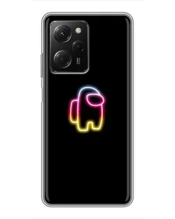 Чехол для Xiaomi POCO X5 Pro (5G) с картинкой «Among Us градиент» Чехол для Xiaomi POCO X5 Pro (5G) с картинкой «Among Us градиент»