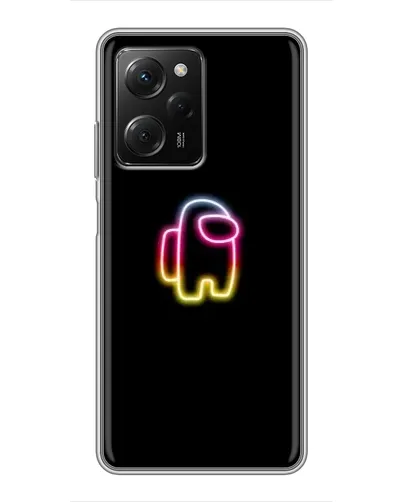 Чехол для Xiaomi POCO X5 Pro (5G) с картинкой «Among Us градиент»
